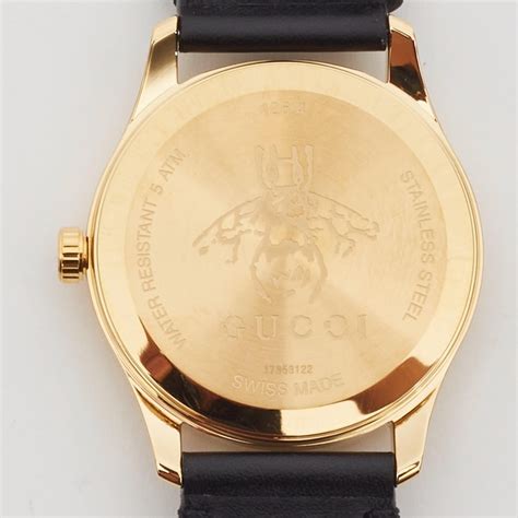 gucci 126.4 gold|Gucci 126.4 watch moonphase.